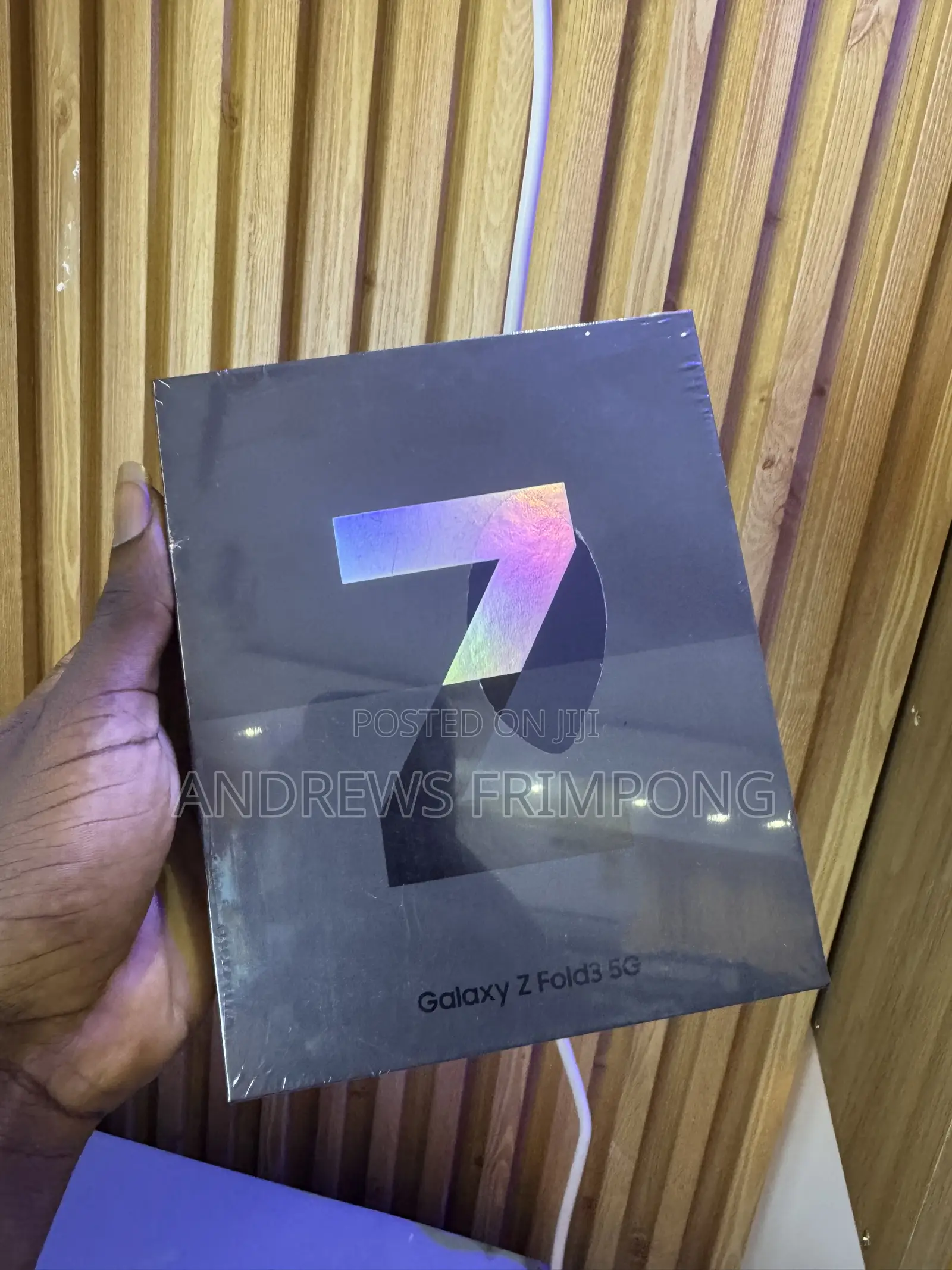 New Samsung Galaxy Z Fold3 5G 256 GB Black