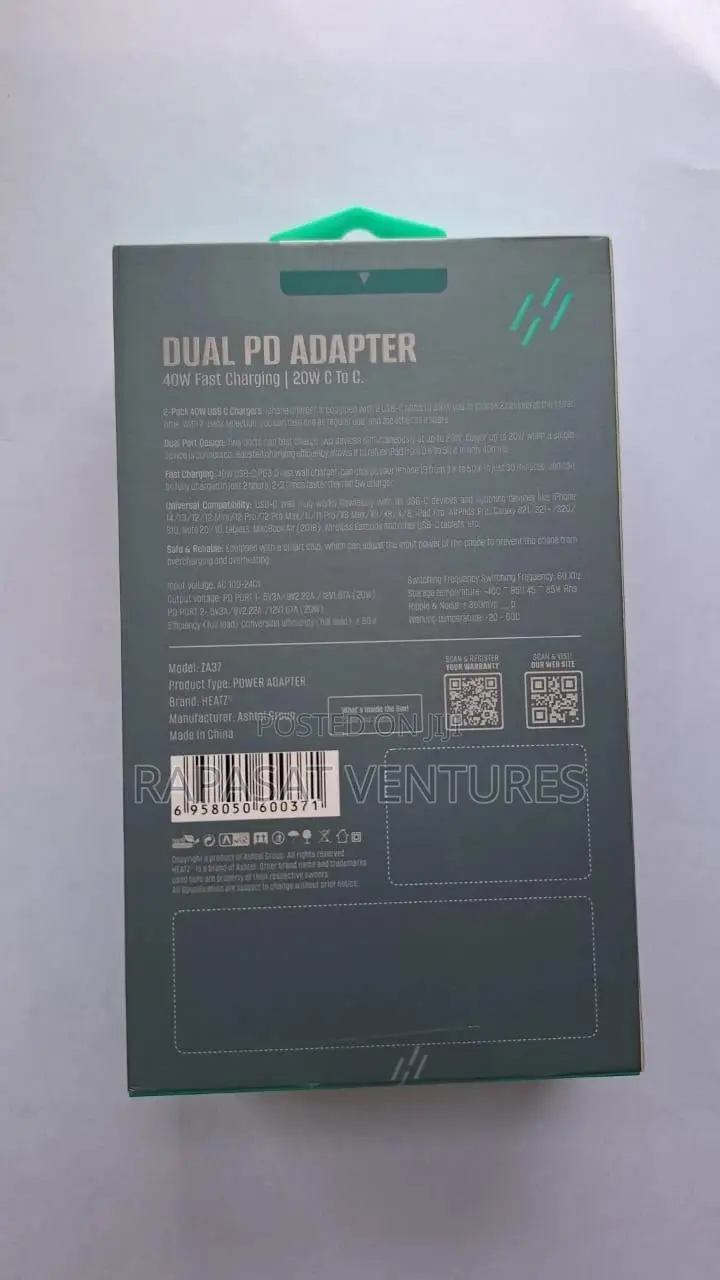 Heatz Za37 Dual Pd Adapter