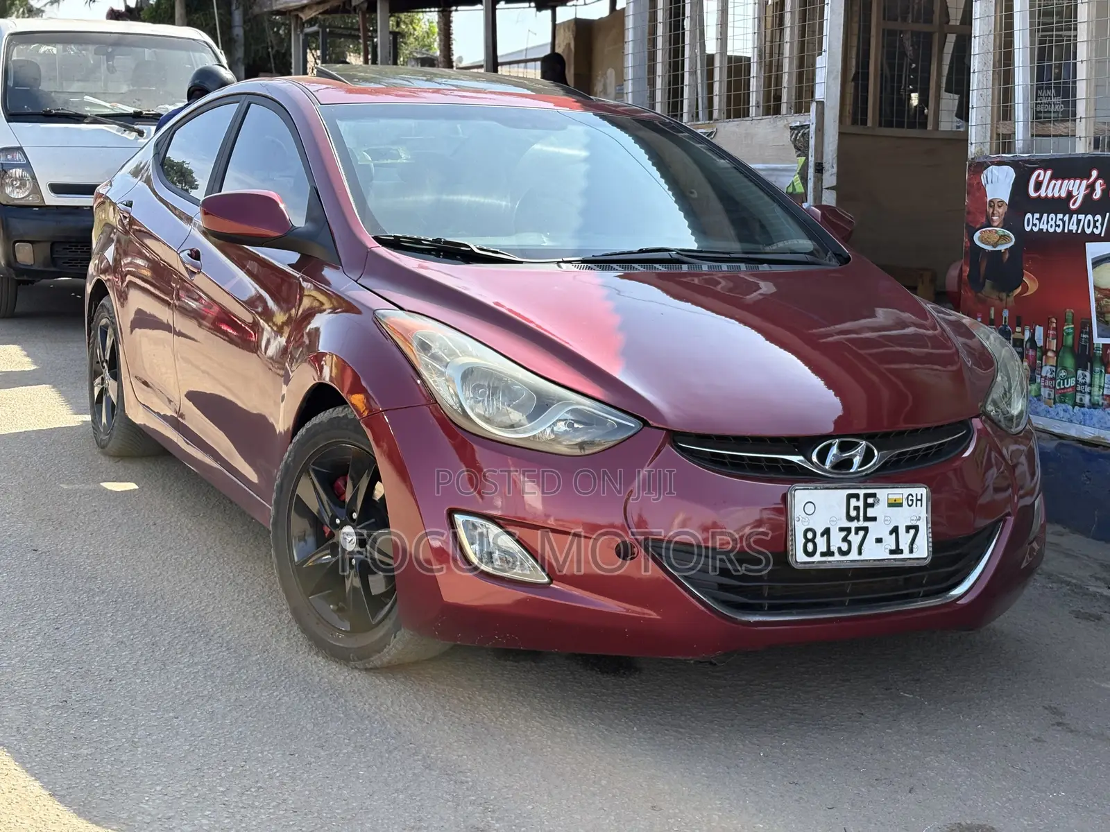 Hyundai Elantra 2013 Red