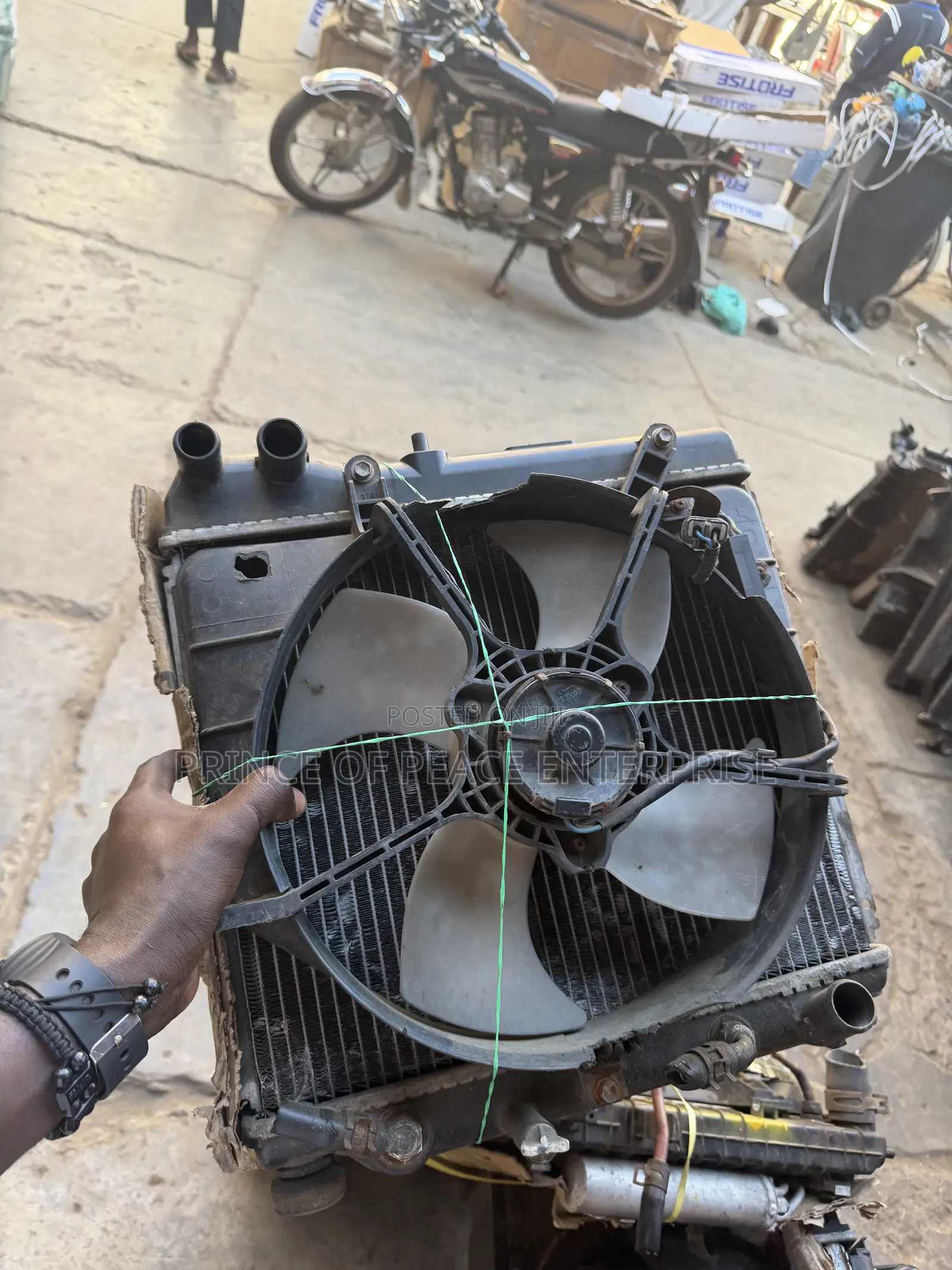 Honda Fit First Type Radiator Tank