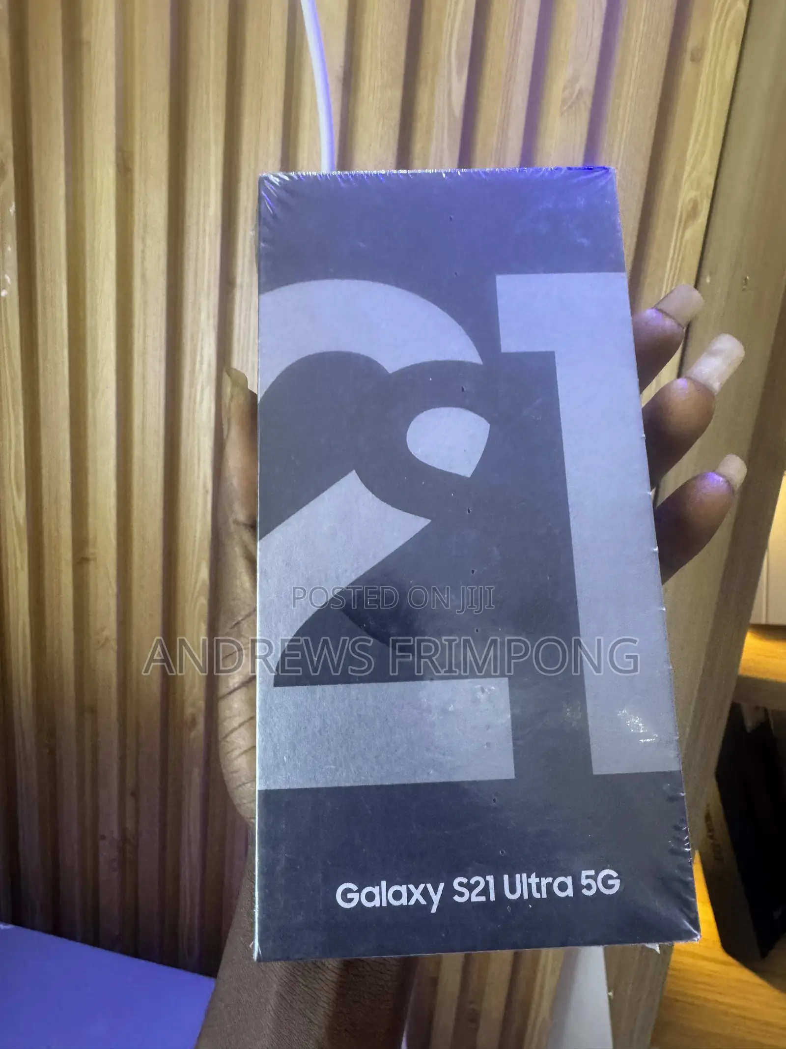 New Samsung Galaxy S21 Ultra 5G 128 GB Silver