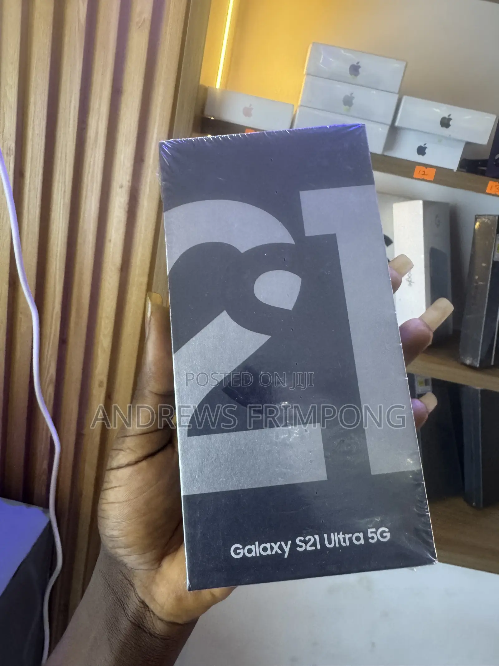 New Samsung Galaxy S21 Ultra 5G 128 GB Silver