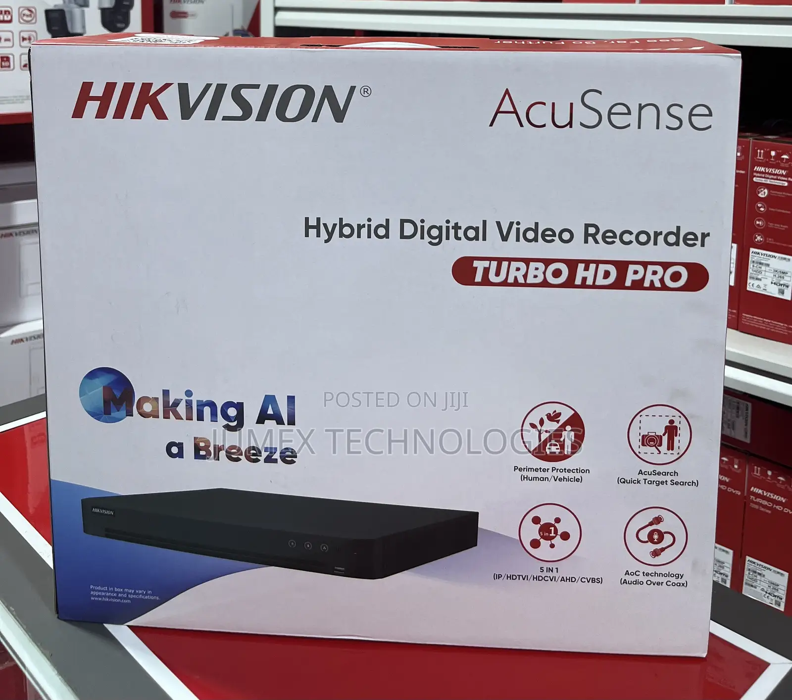 Hikvision 32ch DVR /5mp Ids-7232hqhi-M2/Xt Acusense DVR Two- Way
