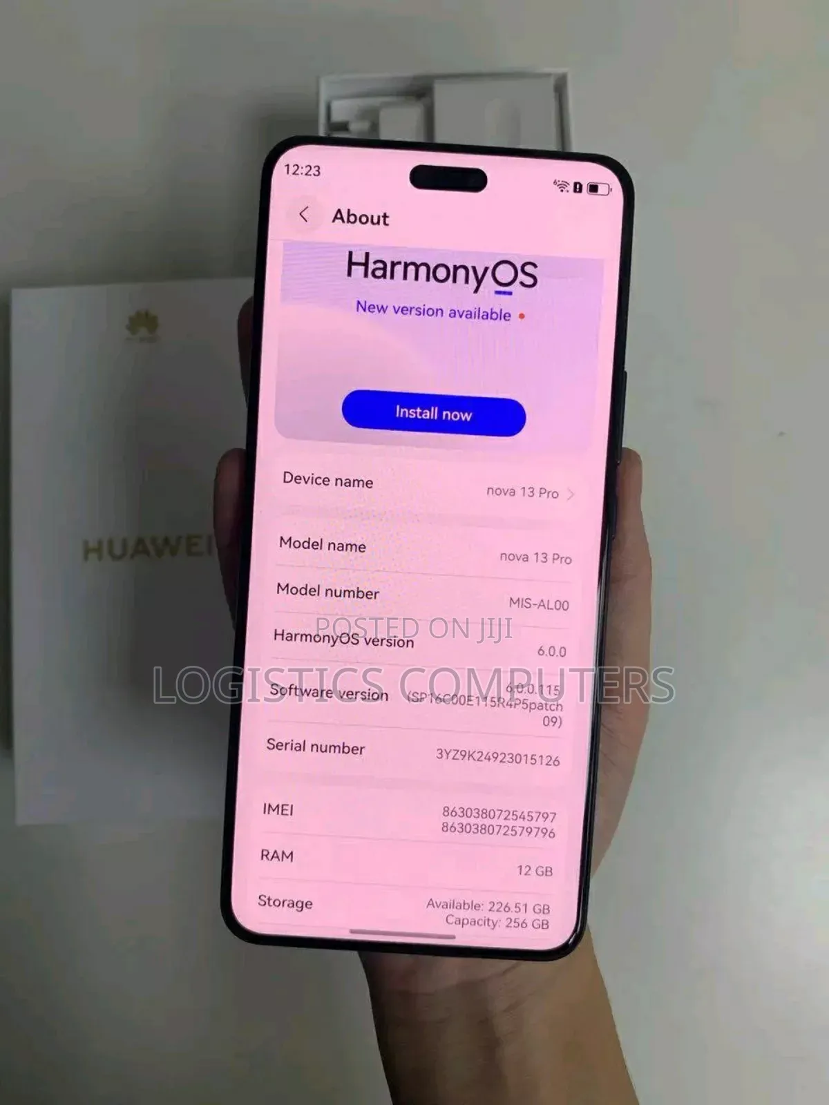New Huawei nova 13 Pro 256 GB Black