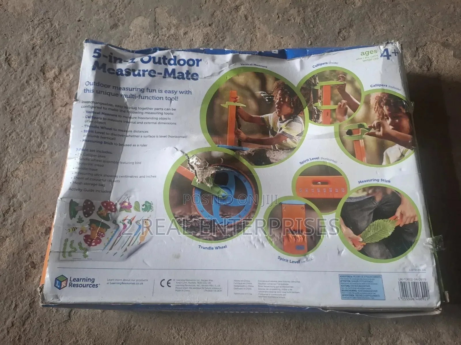 Learning Resources 5-in-1 Outdoor Measure-Mate Set