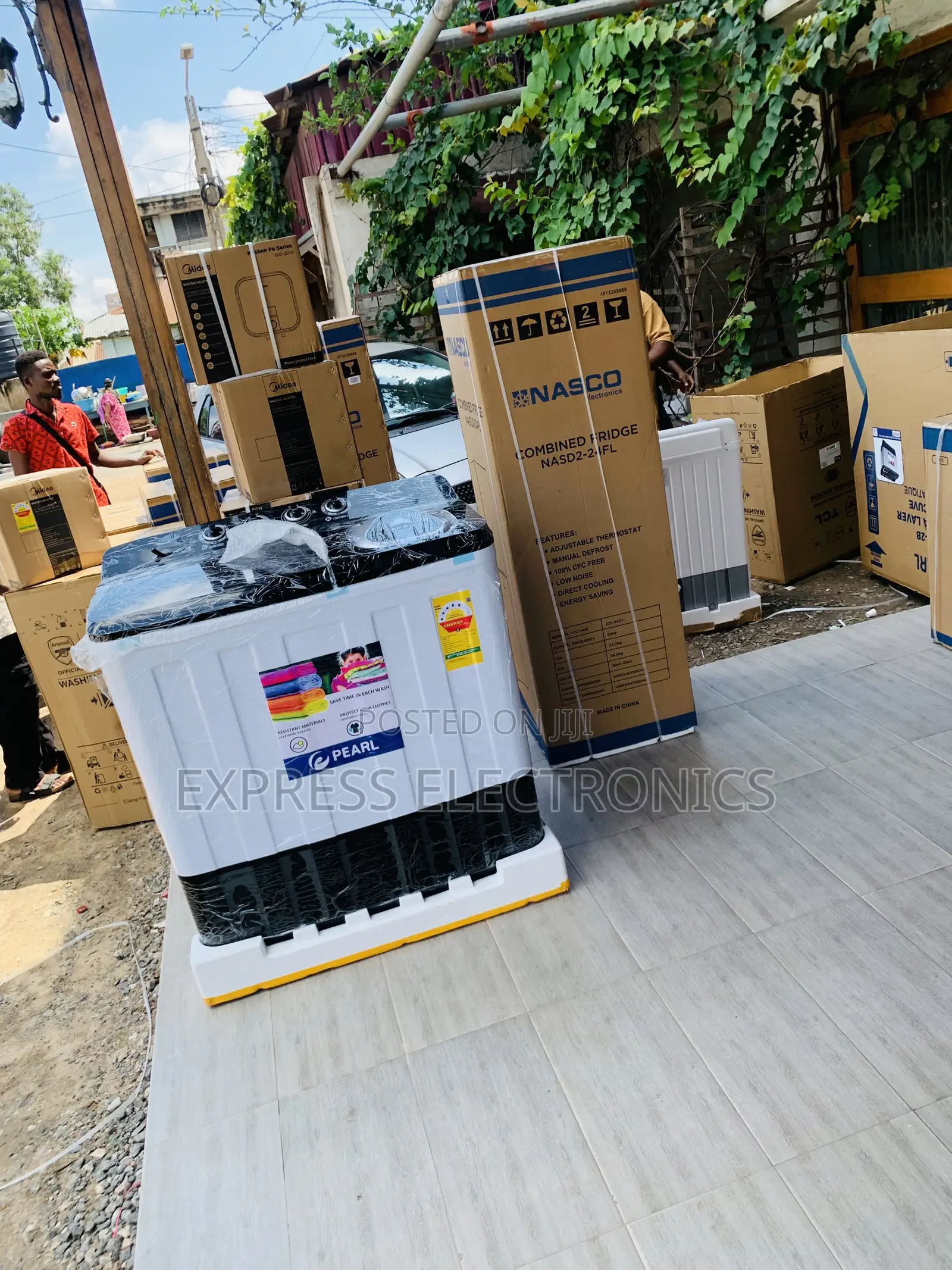 Limited Stock Pearl 11kg Semi Automatic Washing Machine PVM-117T