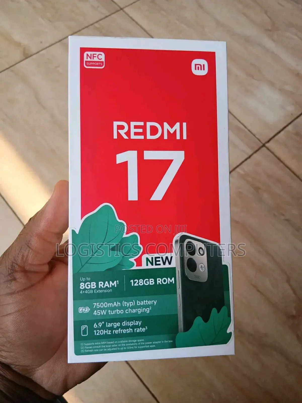 New Xiaomi Redmi 17 128 GB Black