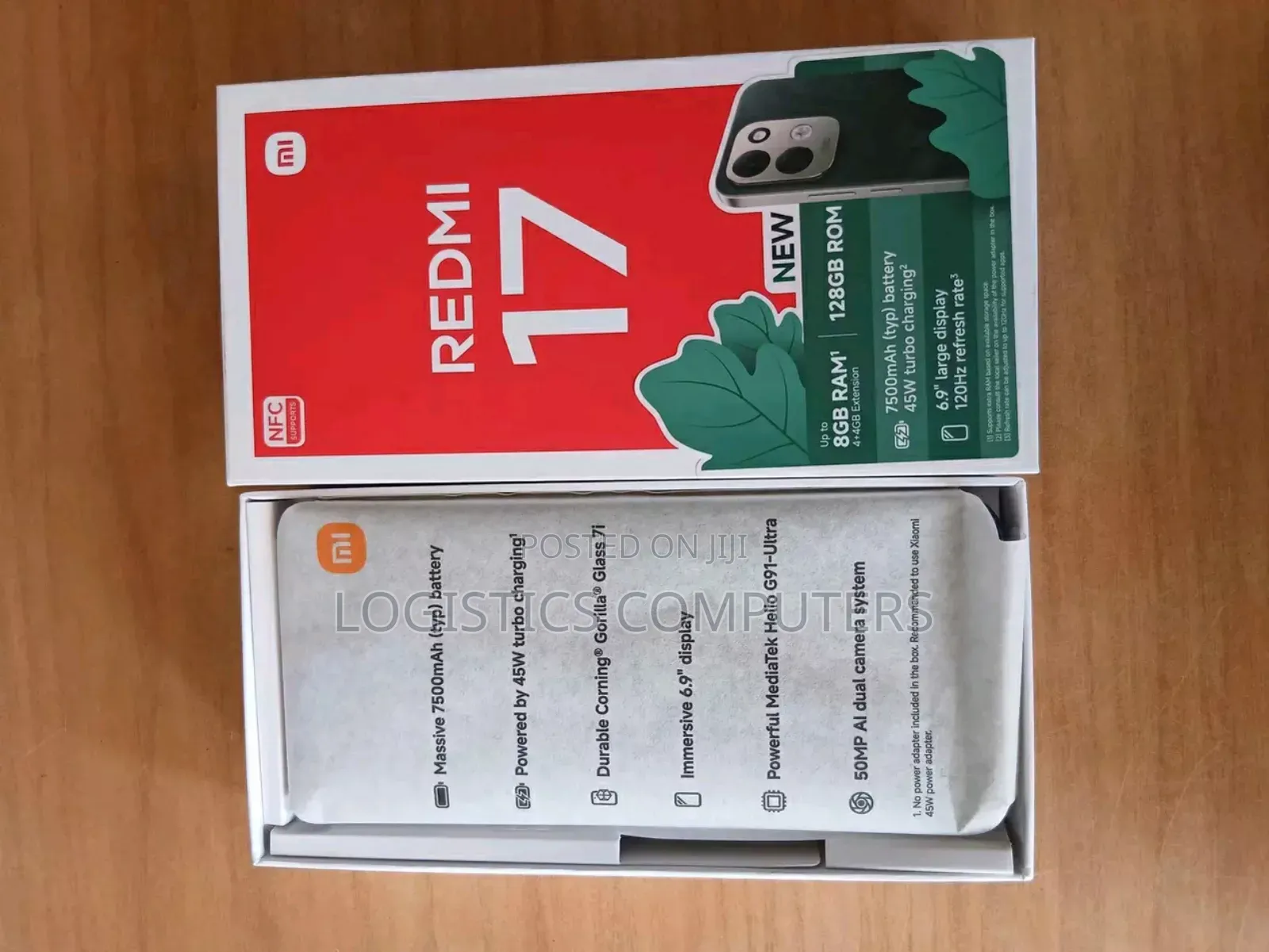 New Xiaomi Redmi 17 128 GB Black
