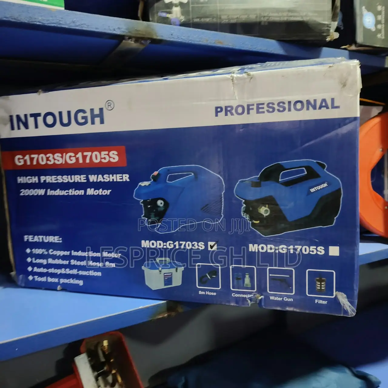Great Performance Yet Affordable 2KW High Pressure Washer From Intough