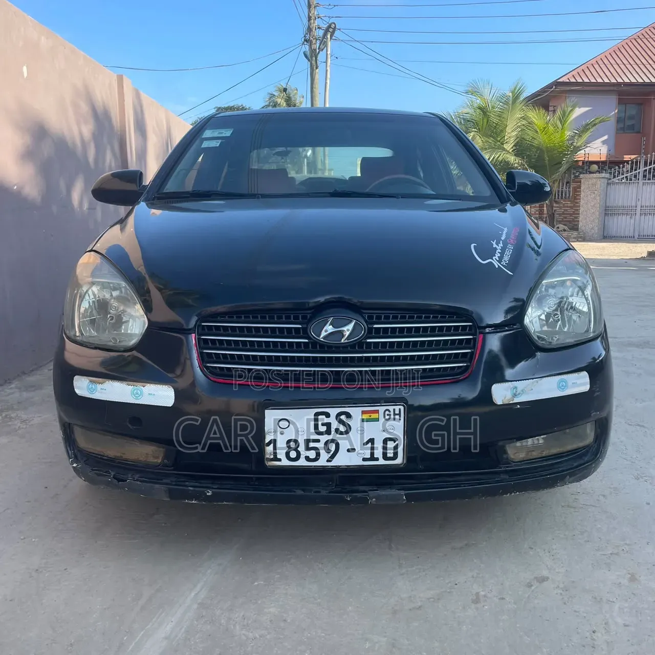 Hyundai Accent 2010 Black