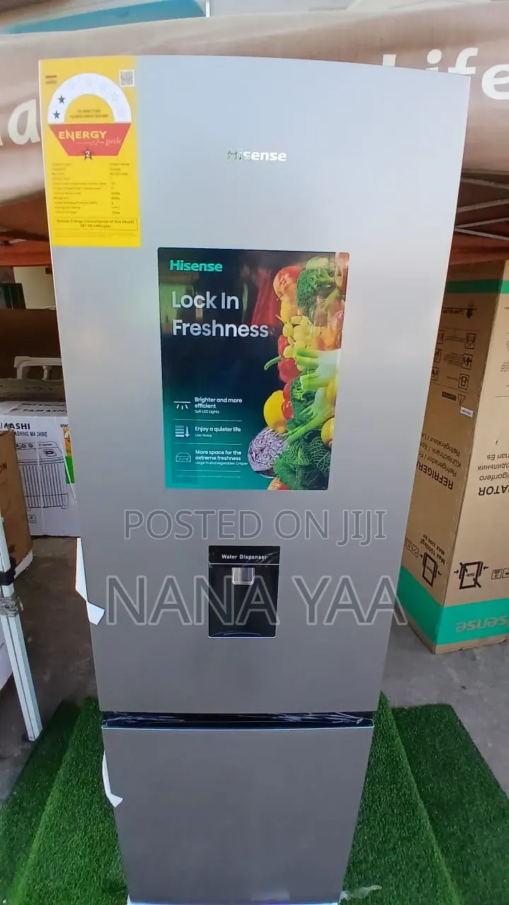 Hisense Quality Double Door Fridge 264 Litres Fridge With Dispenser