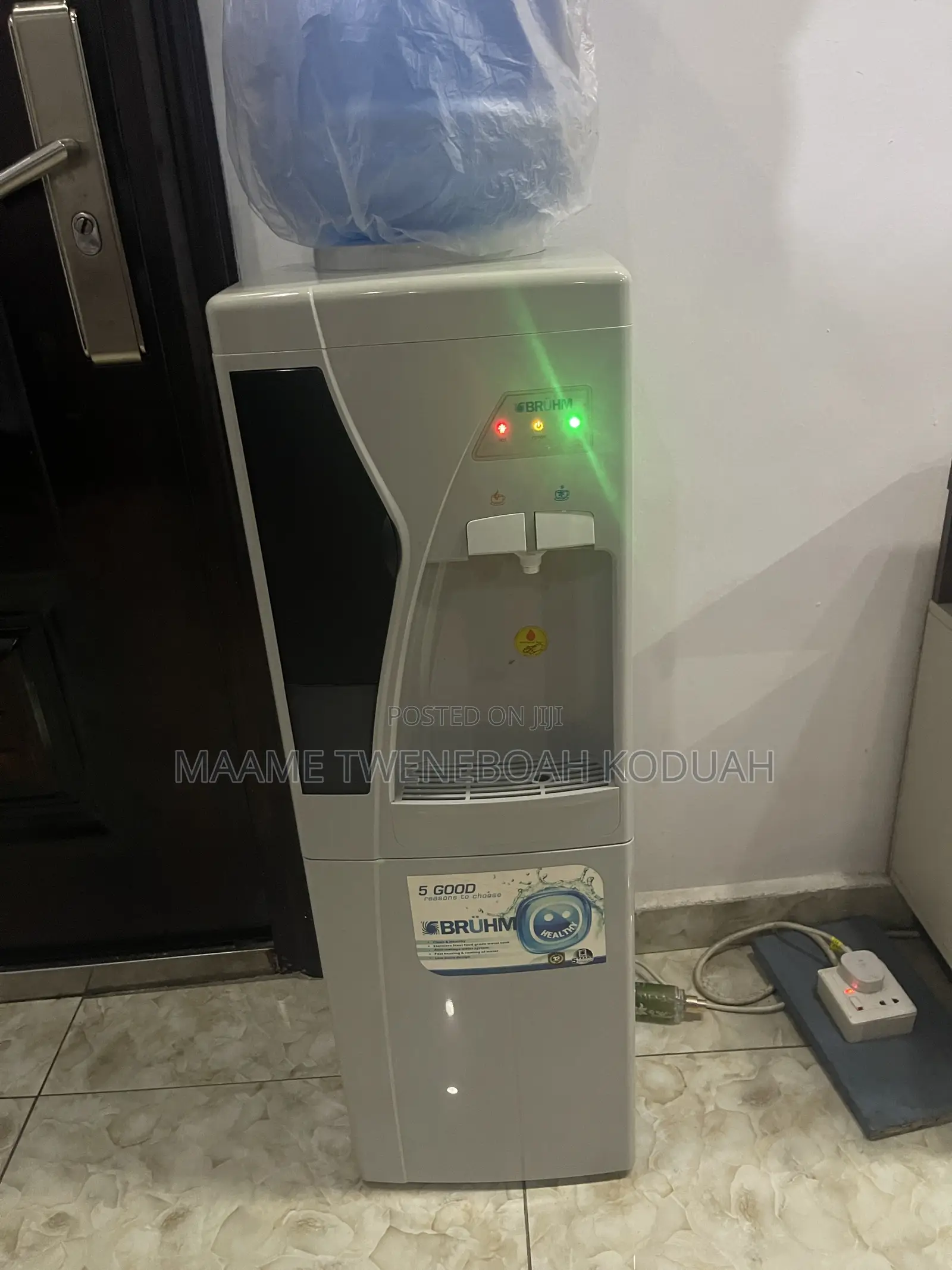 Floor Standing Hot Cold Water Dispenser (With Refrigerator Cabinet)