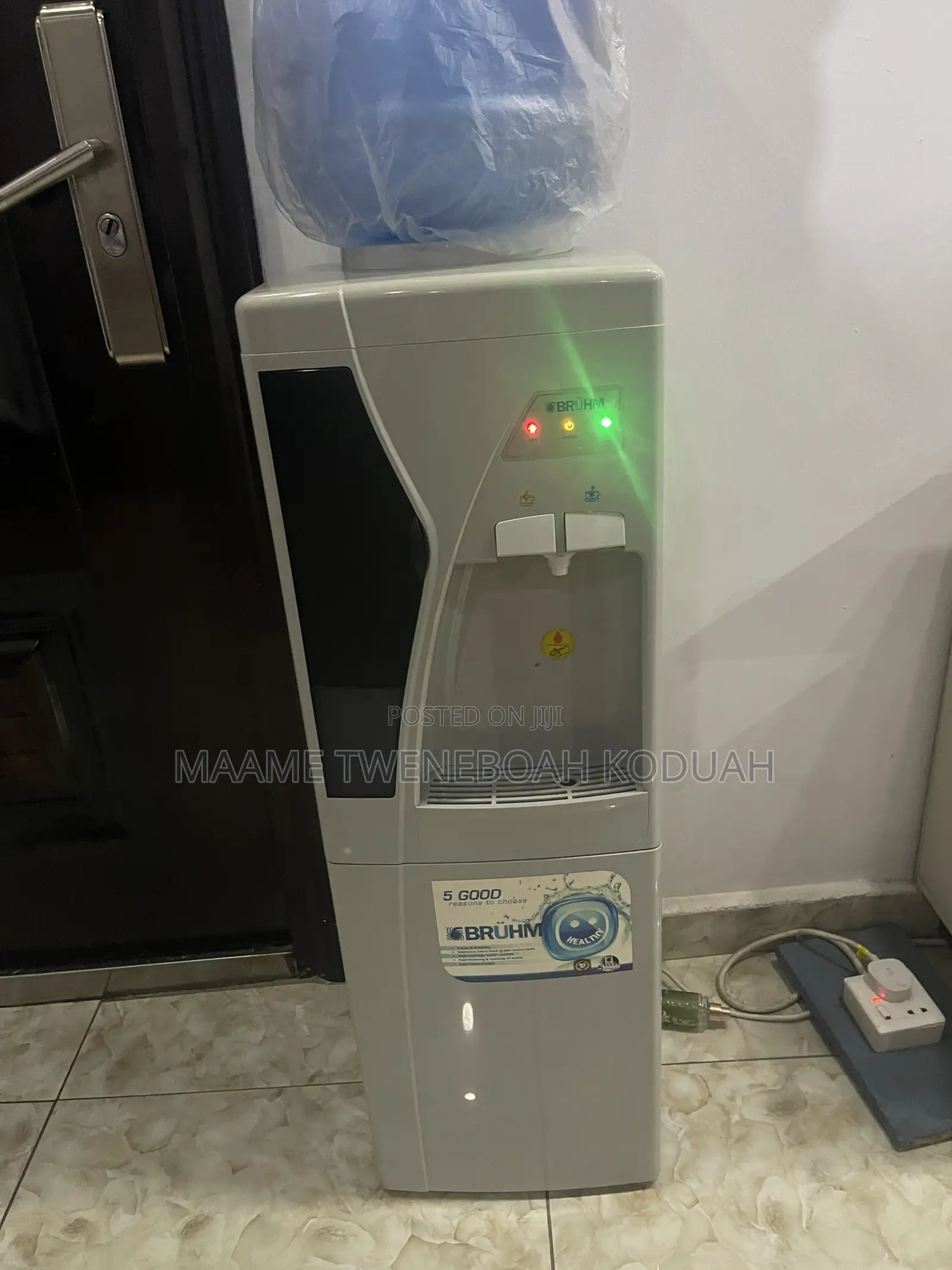 Floor Standing Hot Cold Water Dispenser (With Refrigerator Cabinet)