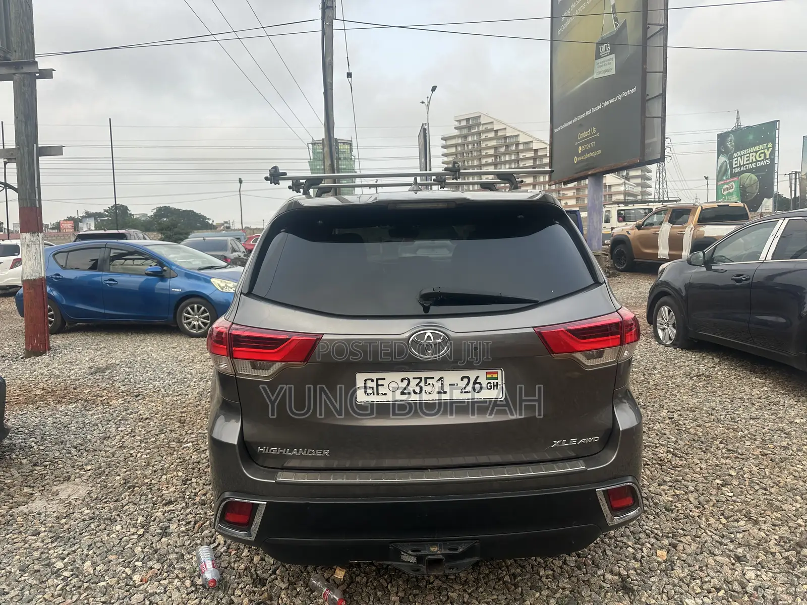 Toyota Highlander Limited 2019 Gray