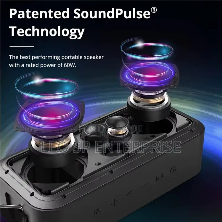 Trinsmart Waterproof 60w Bluetooth Speaker