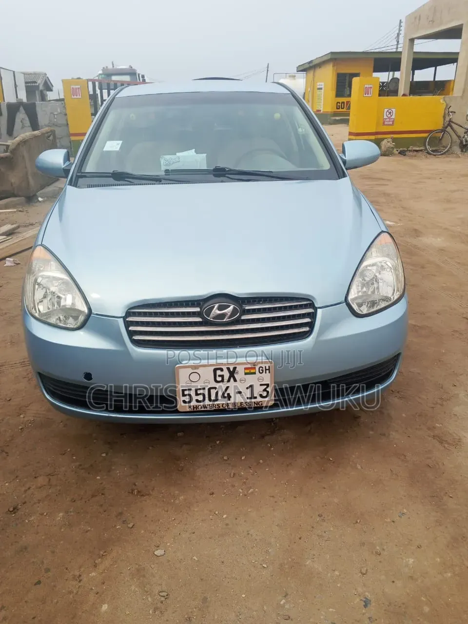 Hyundai Accent 2010 Blue