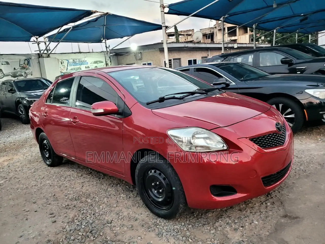 Toyota Yaris 2012 Red