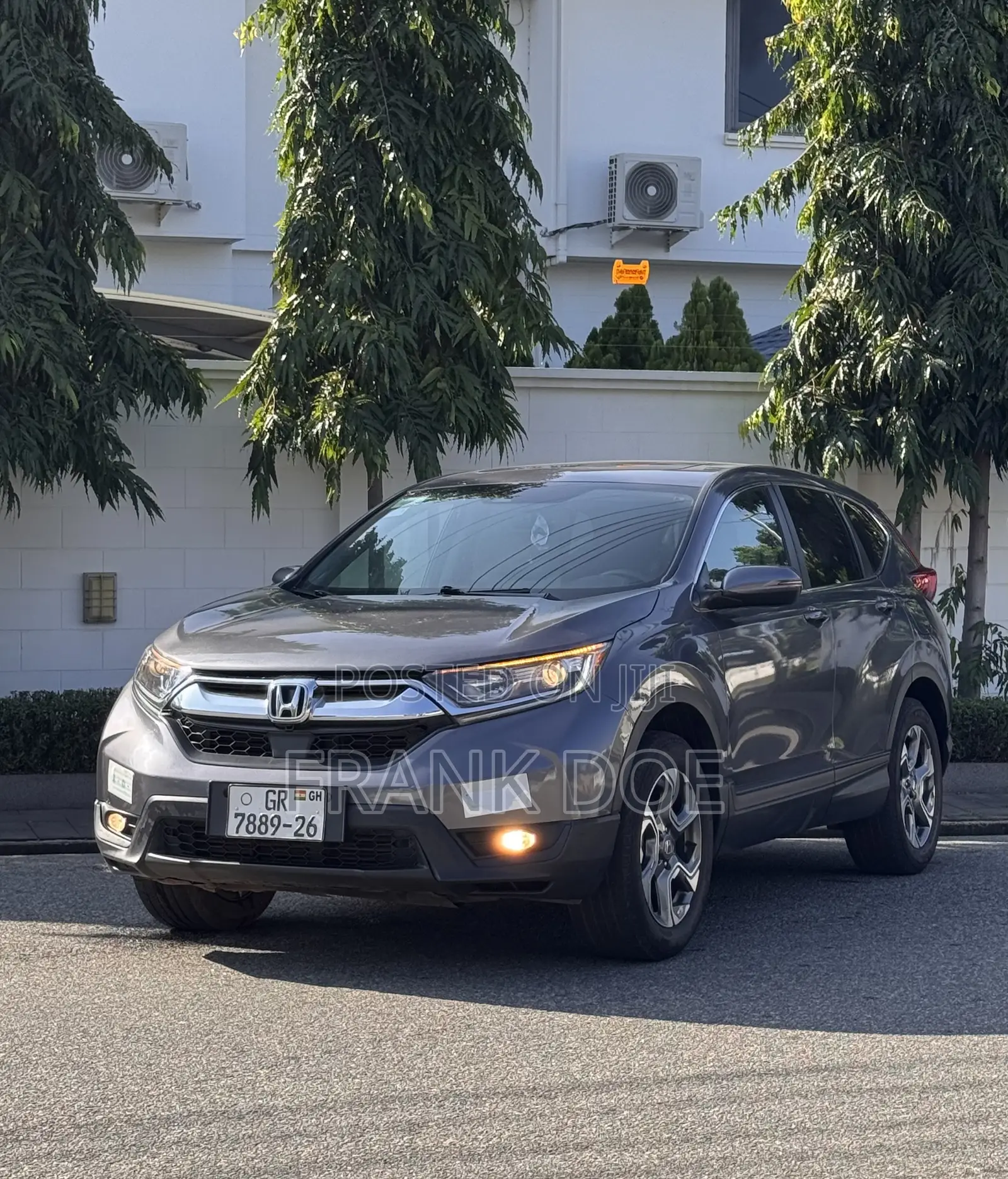 Honda CR-V EX-L 4dr SUV AWD (1.5L 4cyl CVT) 2017 Gray