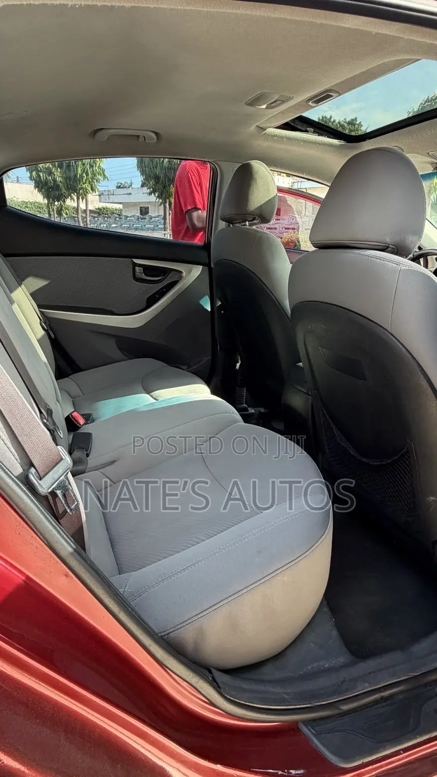 Hyundai Elantra Limited Sedan FWD (1.8L 4cyl 6A) 2013 Red