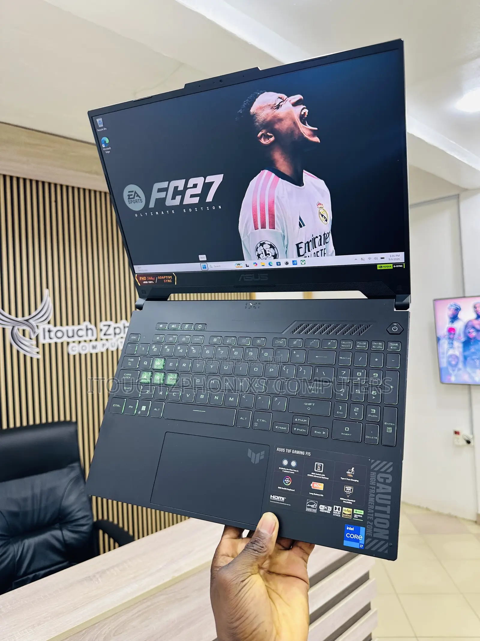 Laptop Asus TUF Gaming F15 16GB Intel Core i7 SSD 1T