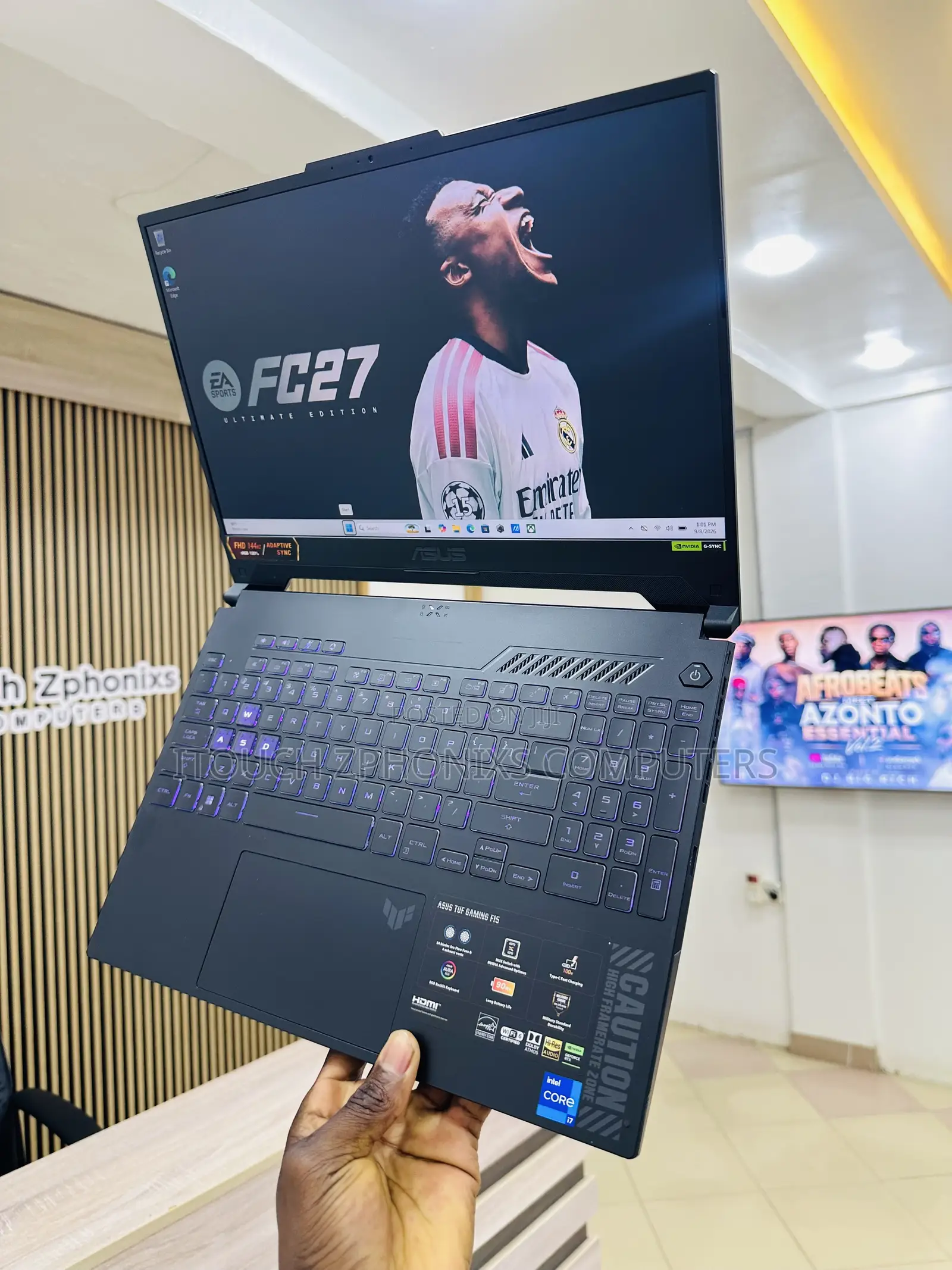 Laptop Asus TUF Gaming F15 16GB Intel Core i7 SSD 1T