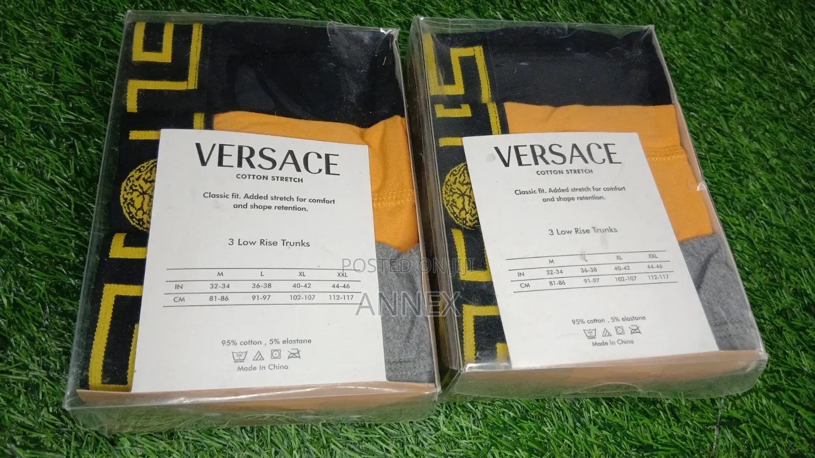 VERSACE 3-in-1 Men's Boxer