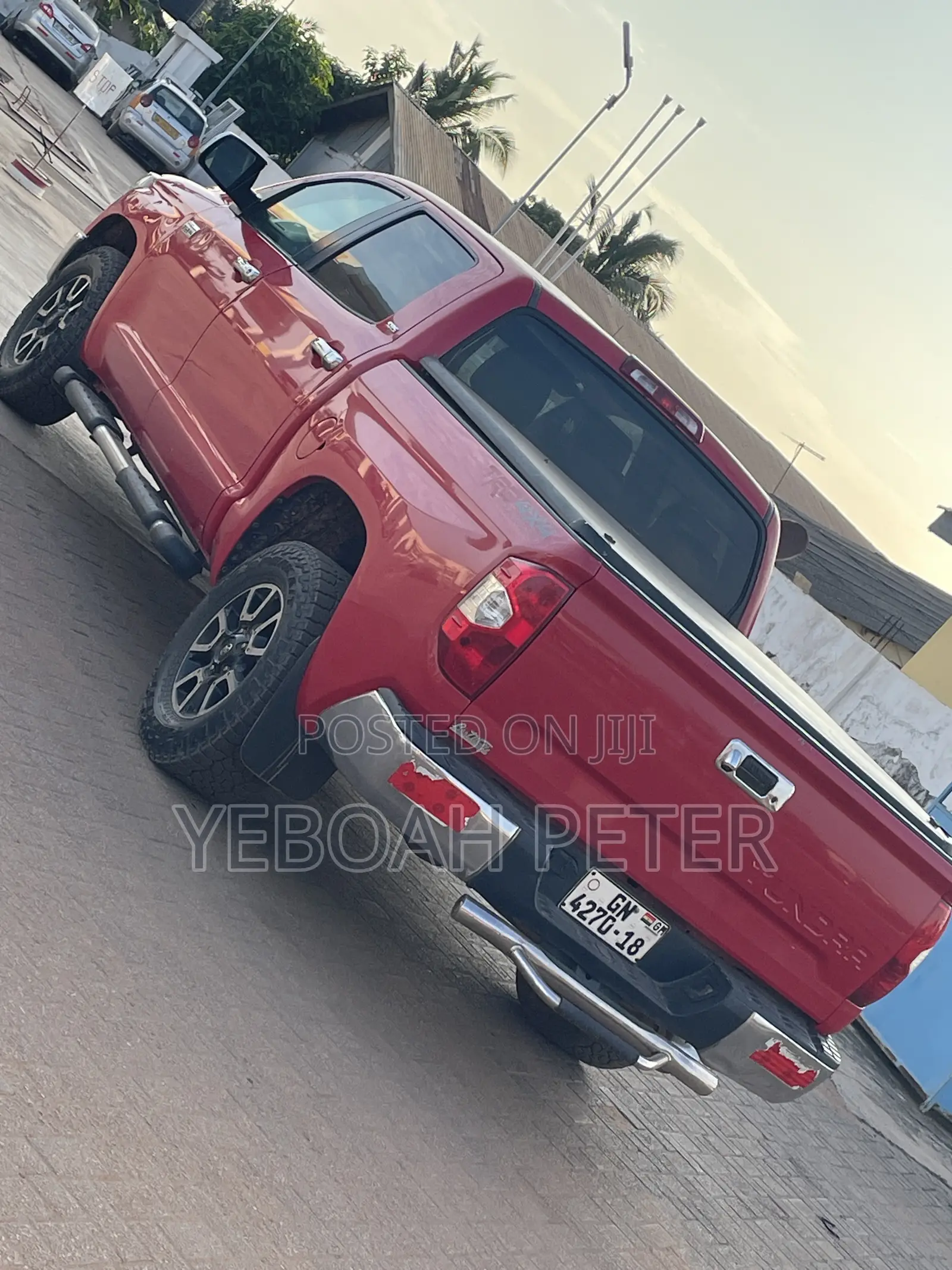 Toyota Tundra 2015 Red