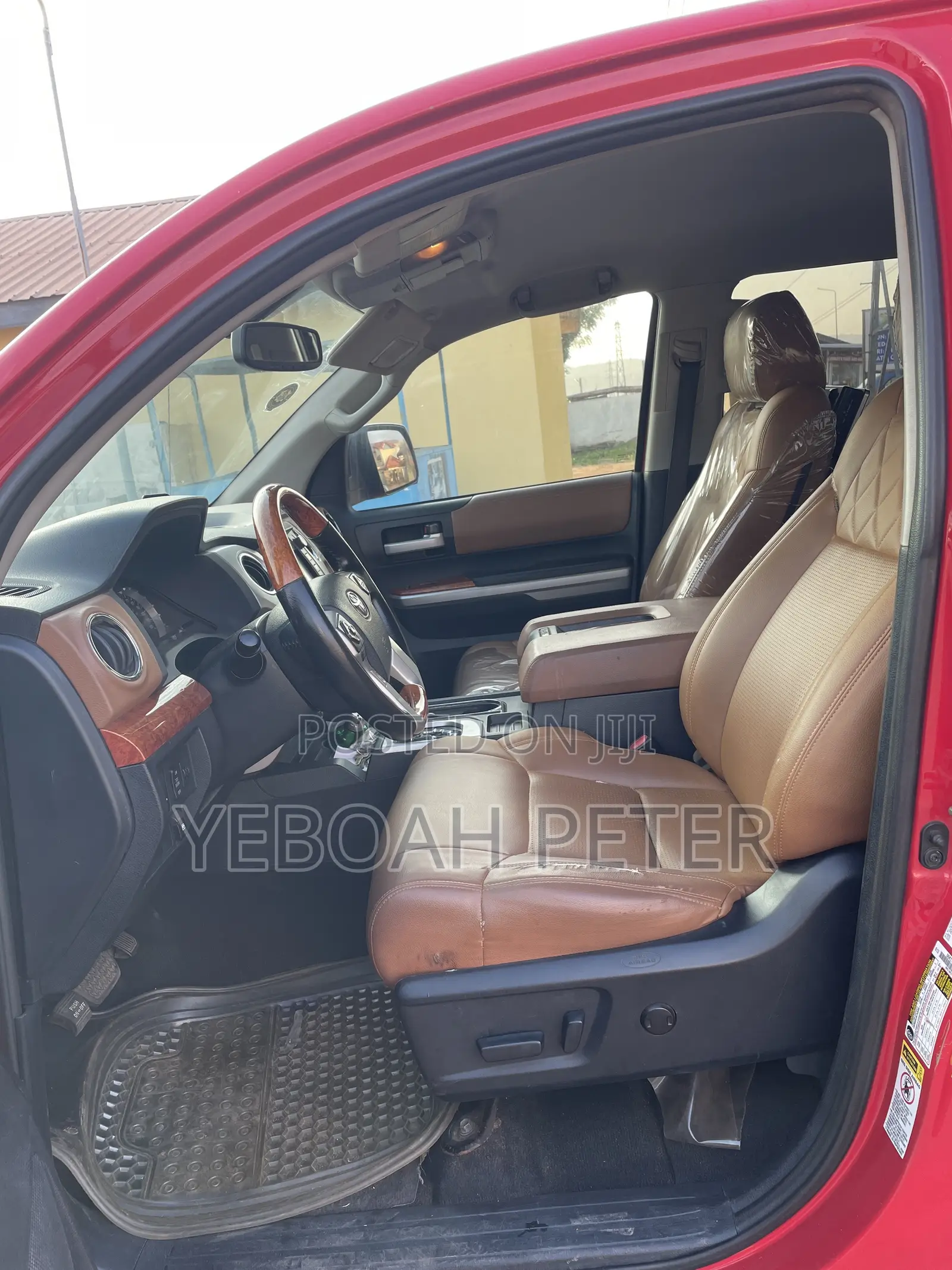 Toyota Tundra 2015 Red