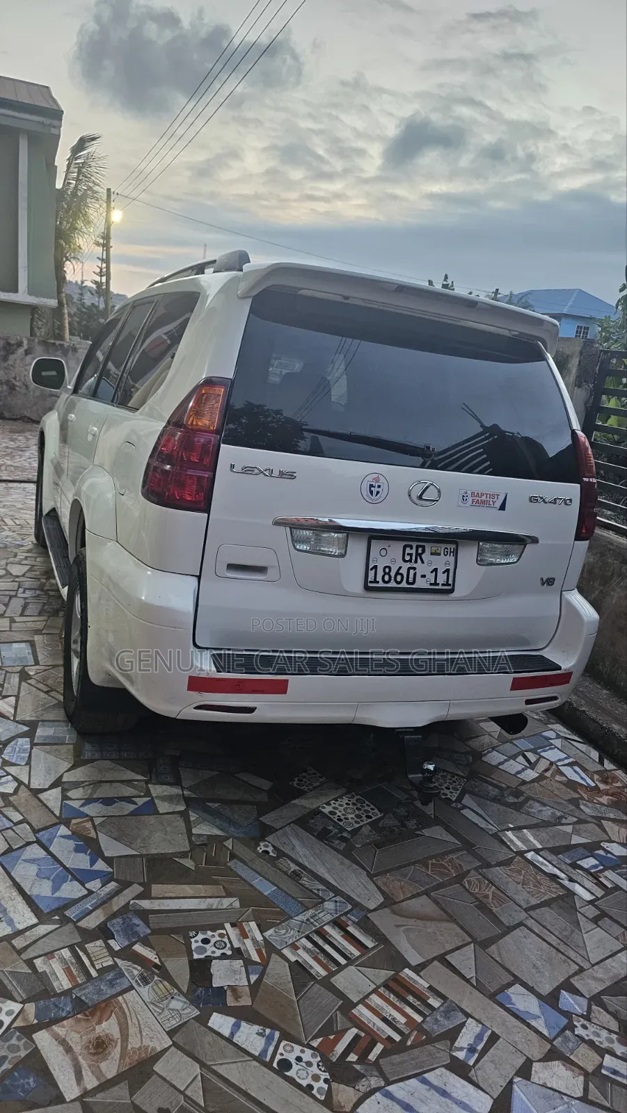 Lexus LX 470 Sport Utility 2006 White