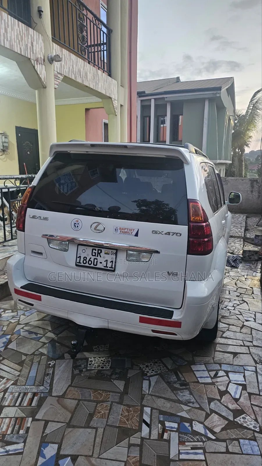 Lexus LX 470 Sport Utility 2006 White