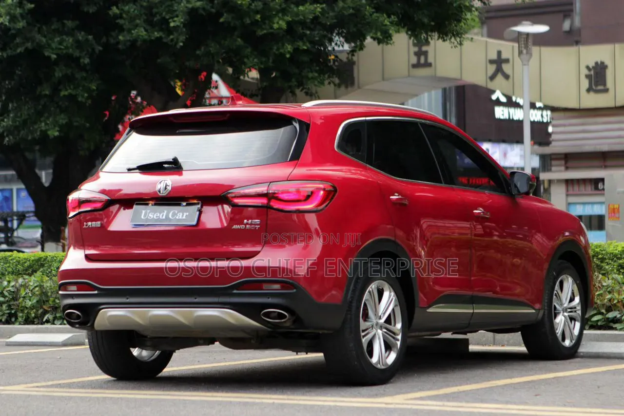 MG ZS 2017 Red