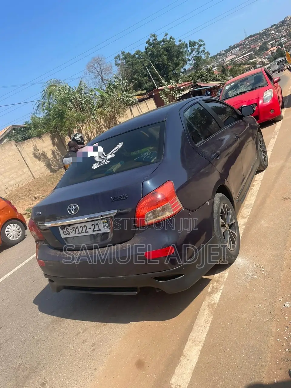 Toyota Yaris 2010 Blue