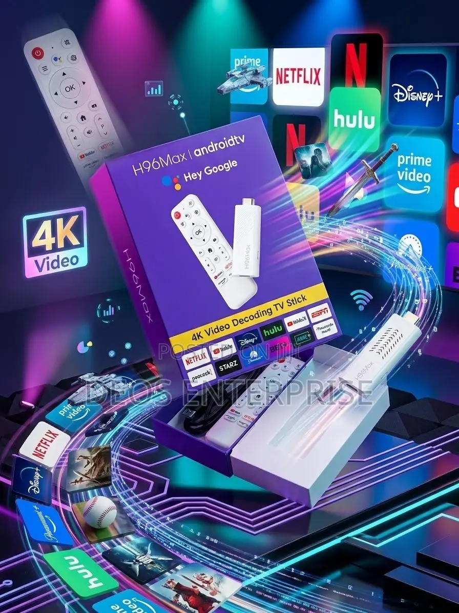 H96 Max Android TV Stick