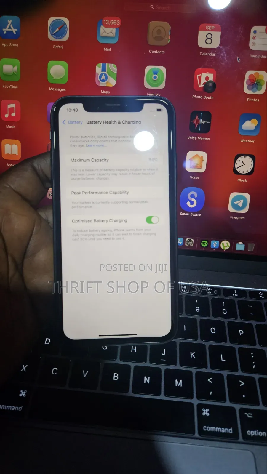 Apple iPhone XR 64 GB Black