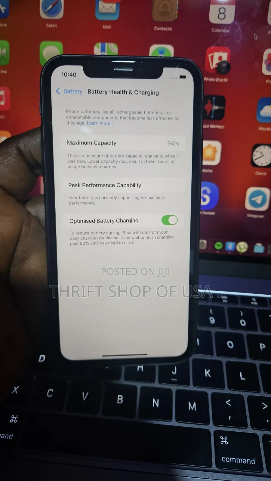 Apple iPhone XR 64 GB Black