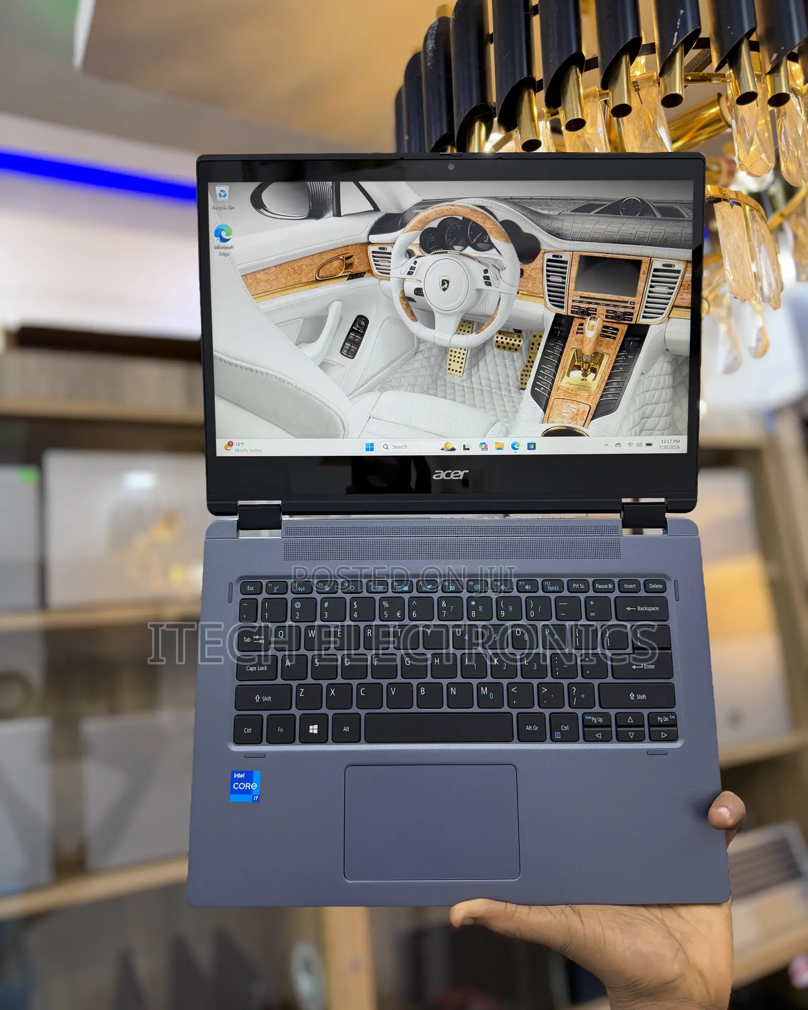 Laptop Acer TravelMate 16GB Intel Core i7 SSD 512GB