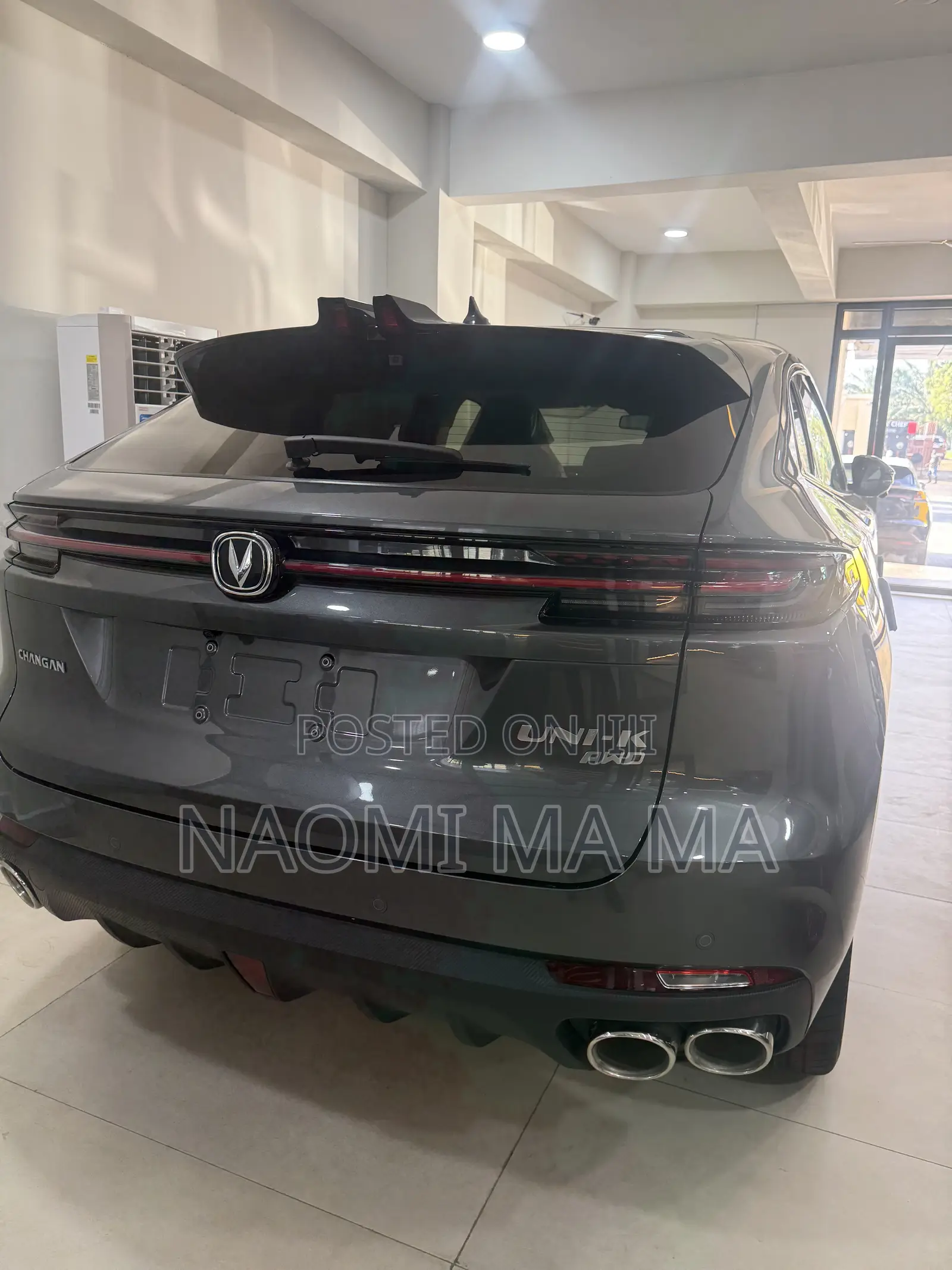 New Changan UNI-K 2.0 Petrol FWD 2025 Gray