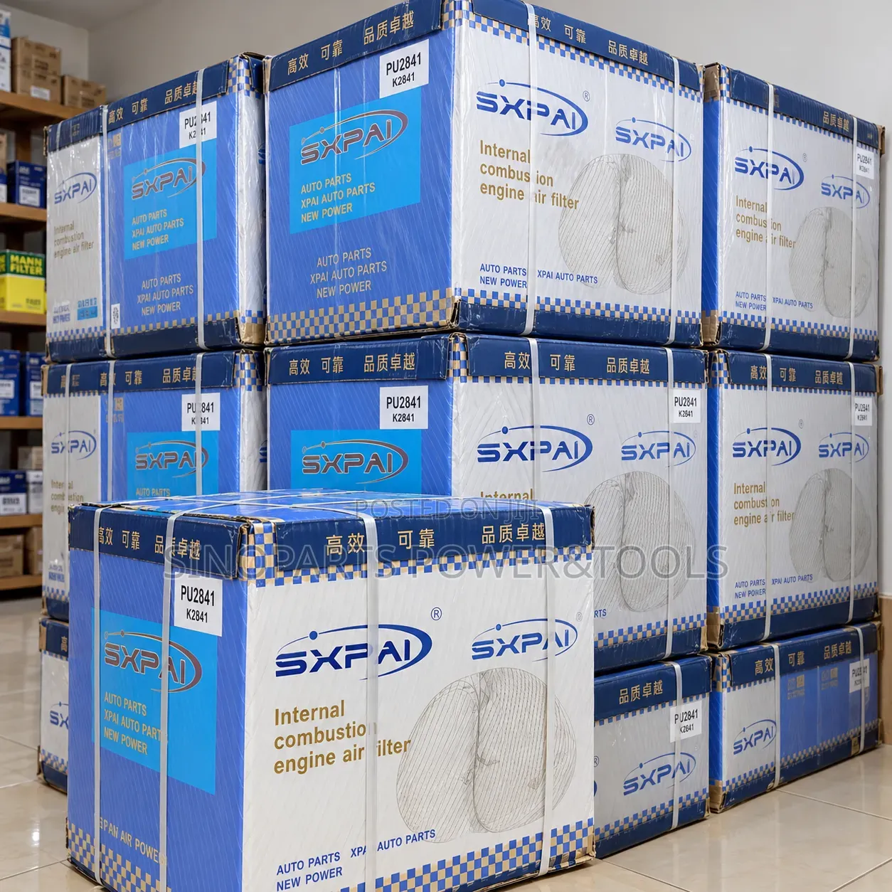 Air Filter PU2841 for HOWO Shacman FAW Heavy Trucks