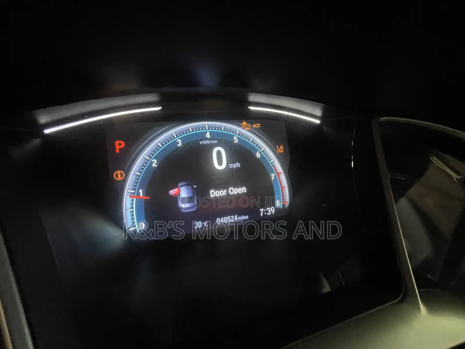 Honda Civic EX 2021 Gray