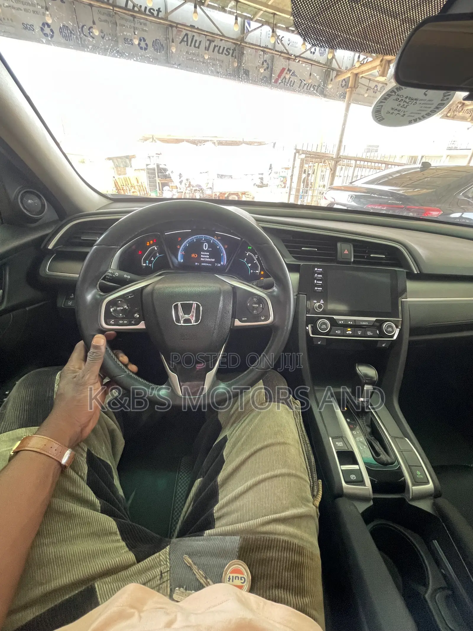 Honda Civic EX 2021 Gray