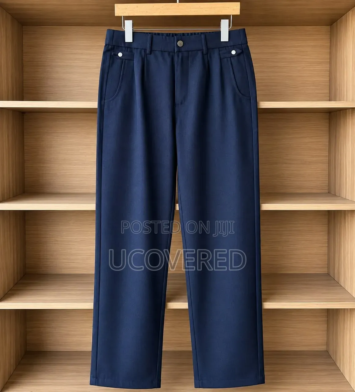 Relaxed-Fit, High-Waisted Pleated Trousers
