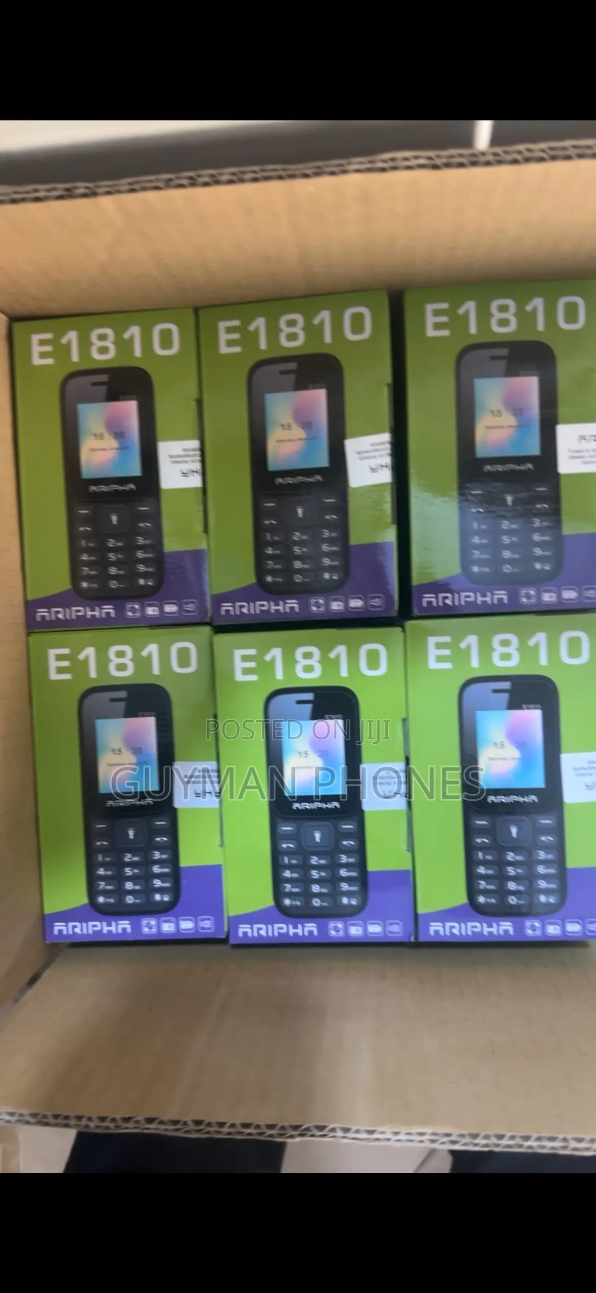 New Mobile Phone Black