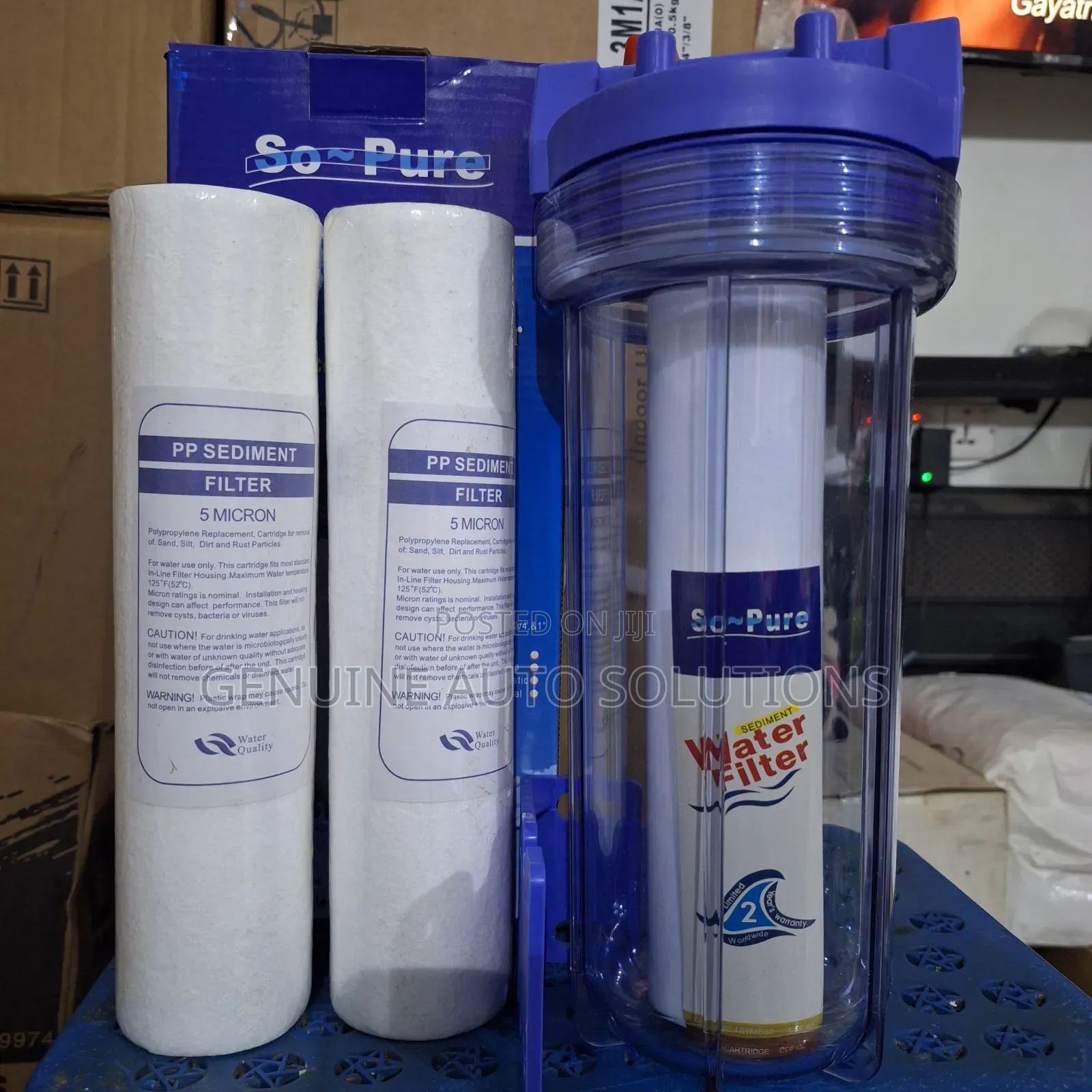 High Quality Water Filter With 2 Free Filters
