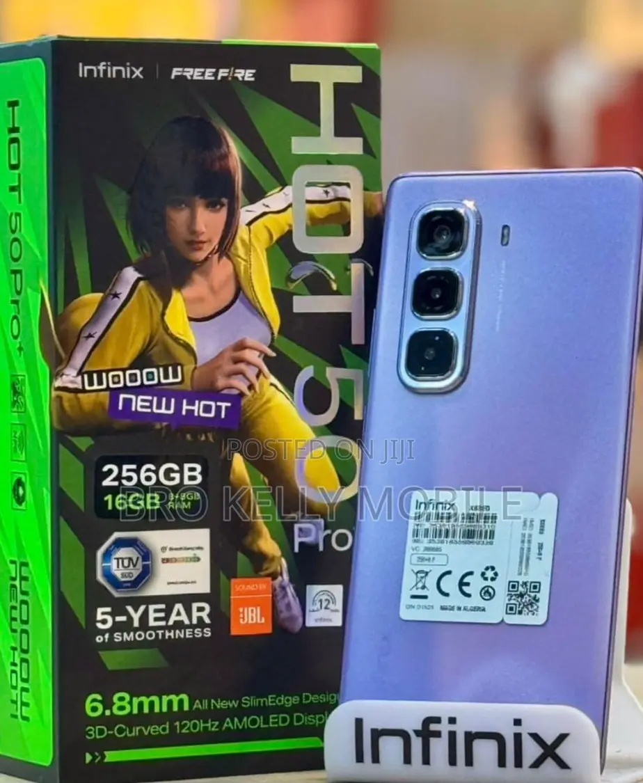 New Infinix Hot 50 Pro 4G 256 GB Blue