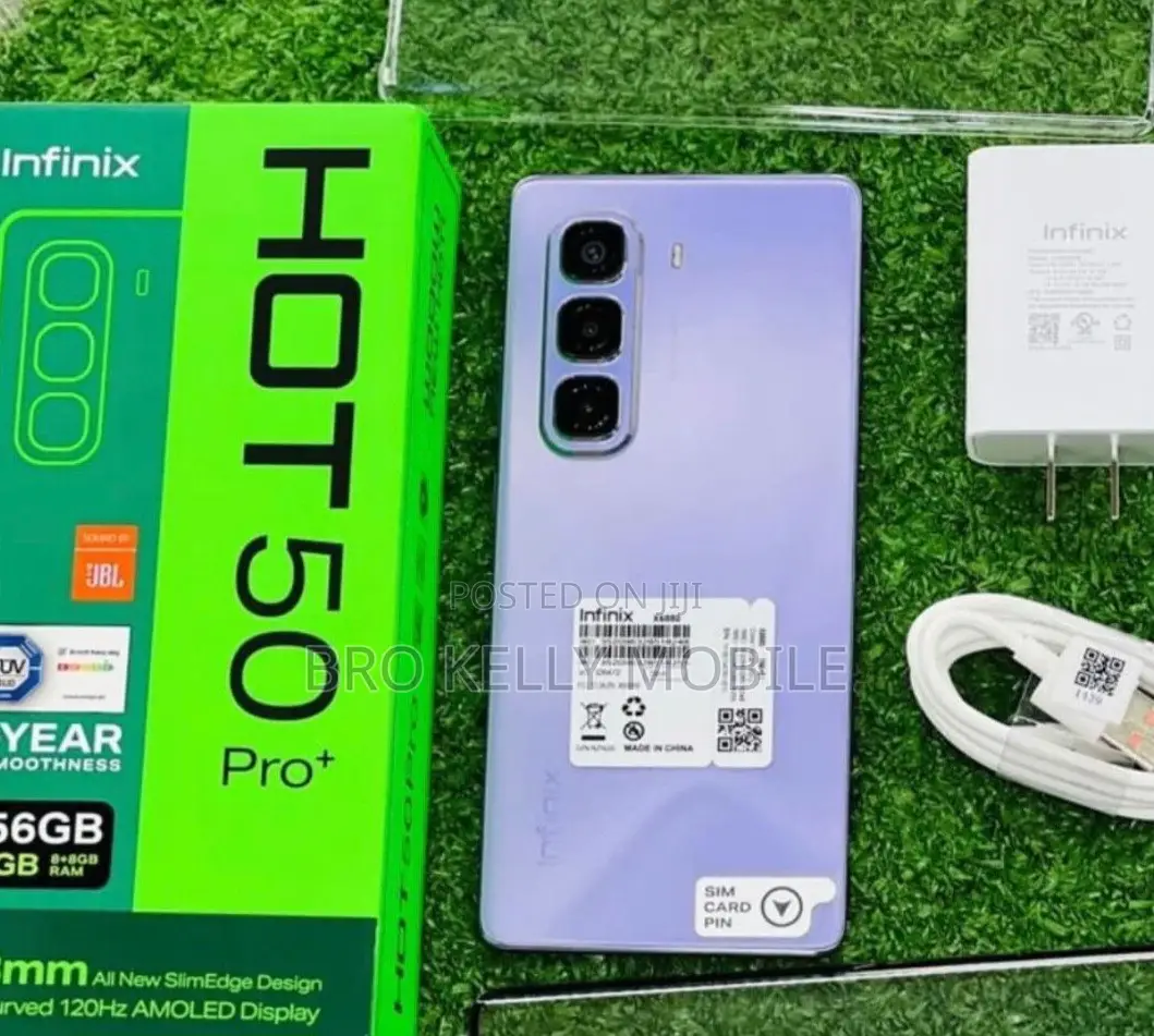 New Infinix Hot 50 Pro 4G 256 GB Blue
