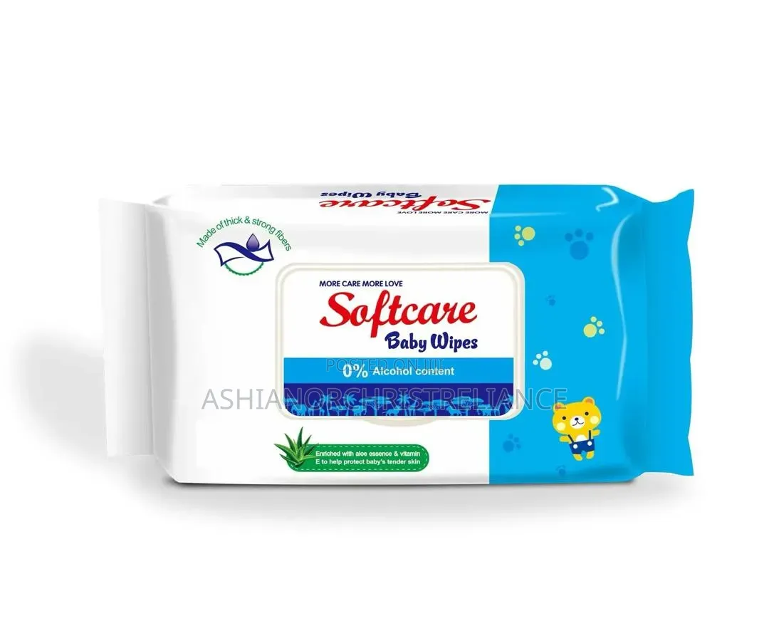 Softcare Baby Wipes 60pcs