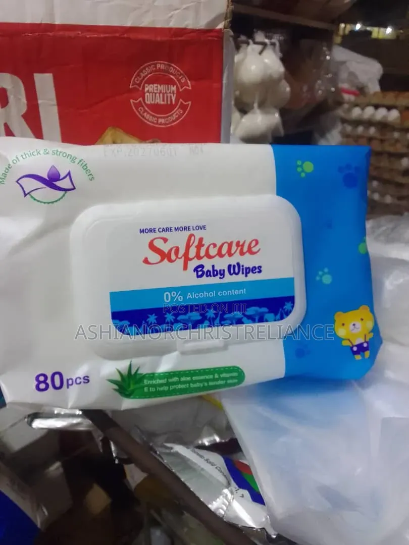 Softcare Baby Wipes 60pcs