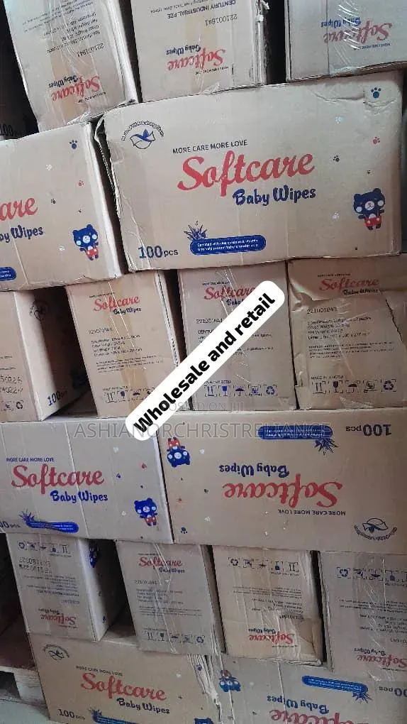 Softcare Baby Wipes 60pcs