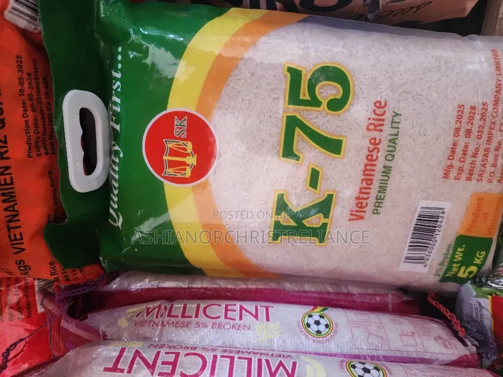 Rice 5kgs and 25kgs