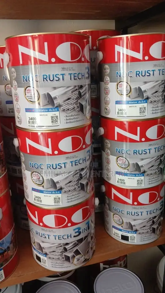 Anti Rust Paint 3 in 1 - Antirust, Primer Finished Coat, 3.78L